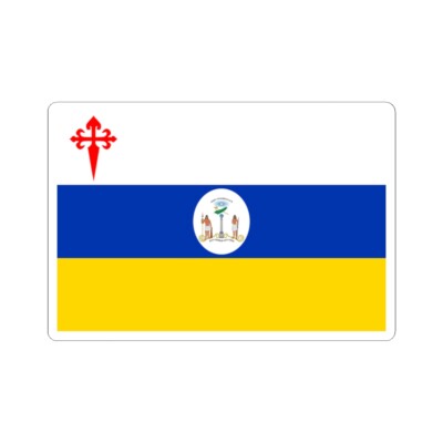 Flag of Chile 1812-1814 alternative (Chile) STICKER Vinyl Kiss-Cut Decal