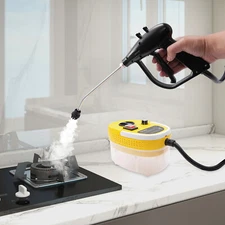 Handheld Car Detailing Cleaning Machine 0.32Gal W High Temp Steam Cleaner