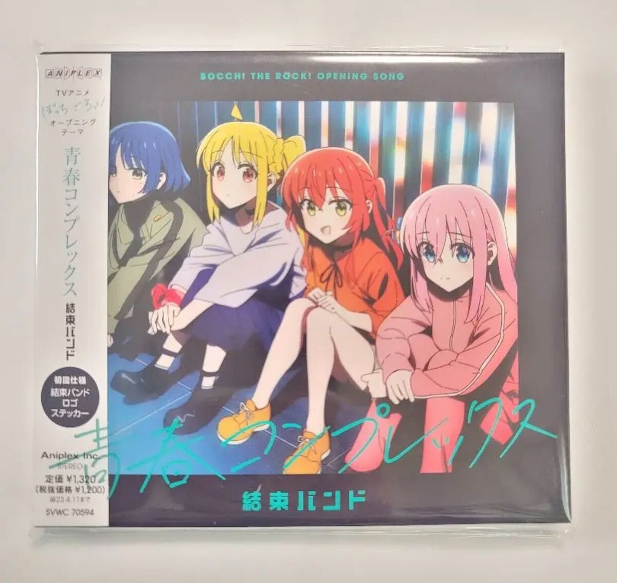 Kessoku Band Bocchi the Rock Opening Seishun Complex First Edition Limited  CD 4534530139290