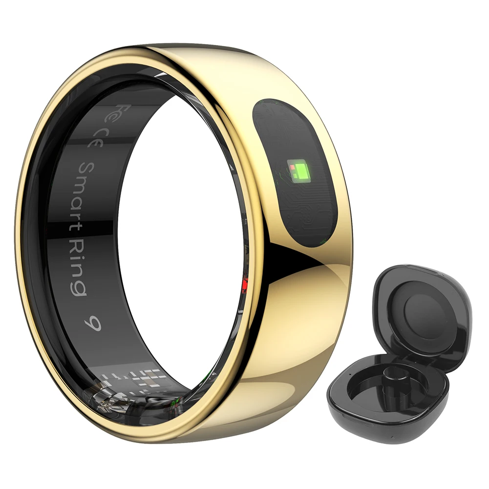 Smart Ring R08 Fitness Tracker 5ATM Waterproof Sleep Activity Monitor for Android iOS