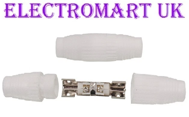 ELECTROMART 2 X CABLE COAXIAL AÉREO VIRGEN CIELO SATÉLITE TV RG6 CT100 ACOPLAMIENTO DE UNIÓN EXTERIOR