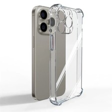 Clear Shockproof Case For iPhone 15 14 13 12 11 Pro Max Plus mini Back Cover