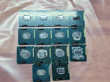 Lot of 14 Intel Mobile Core i3 i5 Processor SR0TX SR0X7 SR0CH SR0MZ SR0N1 SR0EN