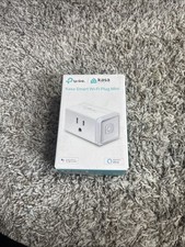 Kasa Smart WiFi Plug Mini, By TP Link, White, Model HS105 US  NEW SEALED