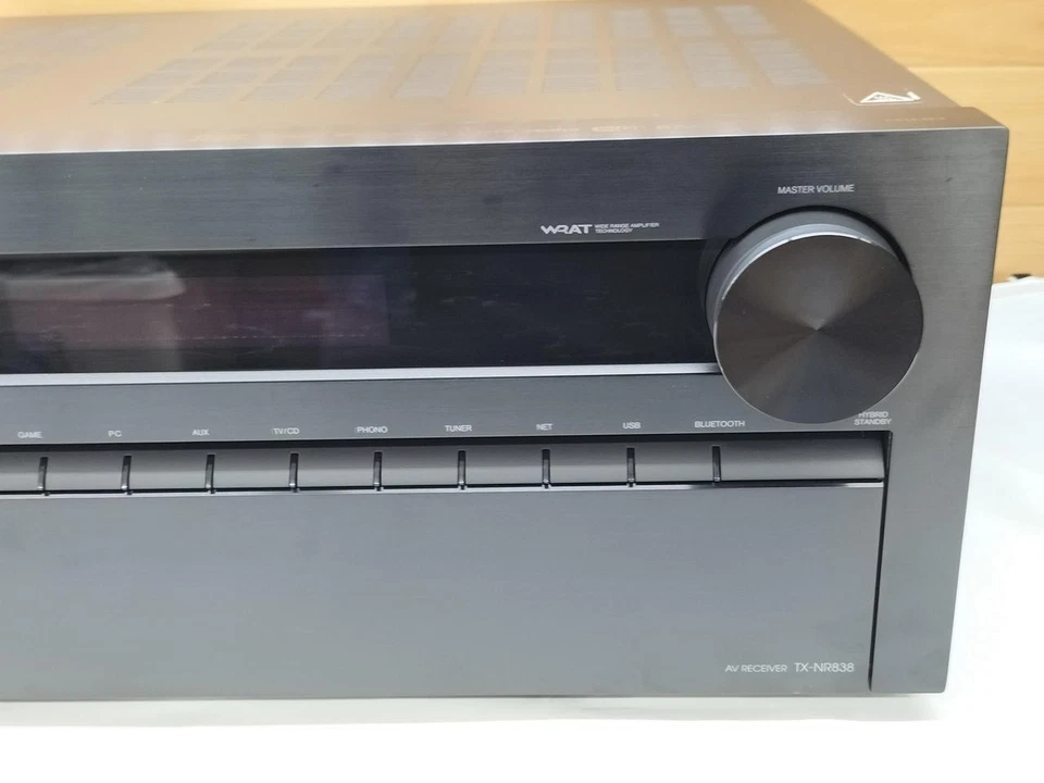 Onkyo TX-NR838 4K Heimkino Empfänger - 7.2-channel/5.1.2 Dolby Atmos Japan - Bild 3 von 4