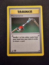 Pokemon Card Maintenance Shadowless Base Set 1st Edition Uncommon 83/102 NM
