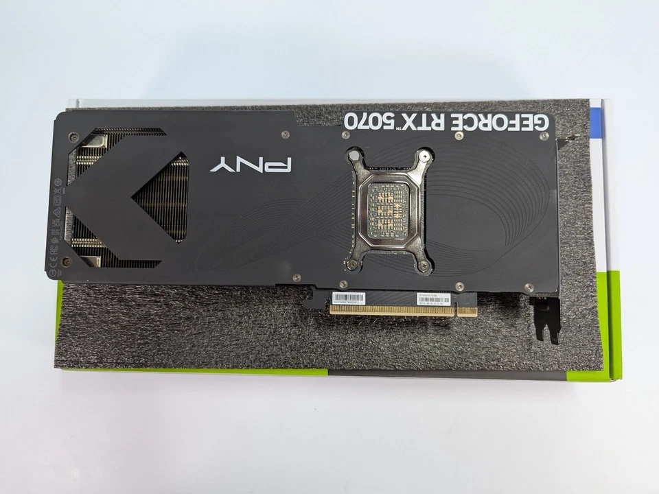 PNY ARGB OC GeForce RTX 5070 12GB GDDR7 PCI Express 5.0 x16 ATX Graphics Card - Image 4 of 4