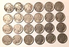 Lot of 24 Buffalo Nickels! Mixed Condition and dates! Some no date!