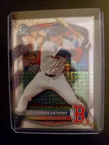 2025 Bowman Chrome - Prospects Roman Anthony #BCP-167 Mojo Refractor (RC)