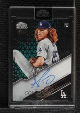 2020 Topps Chrome Black Green Refractor 22/99 Dustin May #CBA-DM Auto 6u5