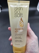 Avon Skin So Soft Signature Silk Gelled Body Oil 6.7 Oz New