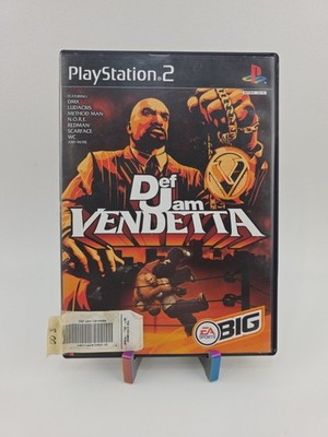 Def Jam Vendetta PS2 PlayStation 2 Black Label CIB Manual Tested Working