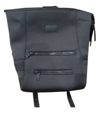 Dagne Dover Indi Medium Brown Neoprene Diaper Backpack Travel Bag Unisex