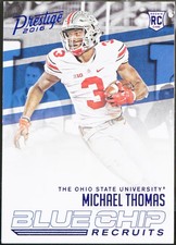 2016 Panini Prestige - Blue Chip Recruits Football Michael Thomas #14 NM