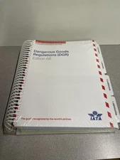 2025 IATA Dangerous Goods Regulations 66th Edition Spiral Paperback DGR Shipping