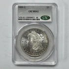 1880-S Morgan Silver Dollar $1 CAC MS62 SF Coin