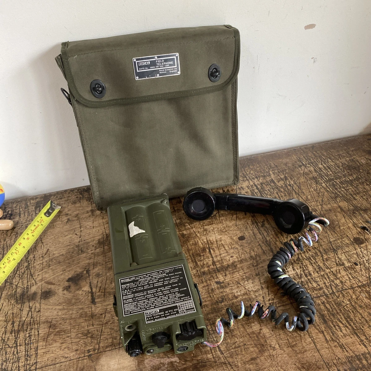 Field Telephone In other Military Surplus Collectibles for sale | eBay