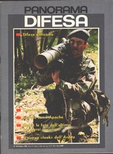 Rivista Panorama Difesa n. 48 - Ottobre 1988 - In copertina lanciarazzi antic...