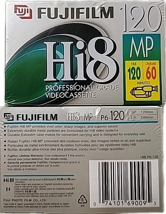 Fujifilm Camcorder Tapes for sale - eBay