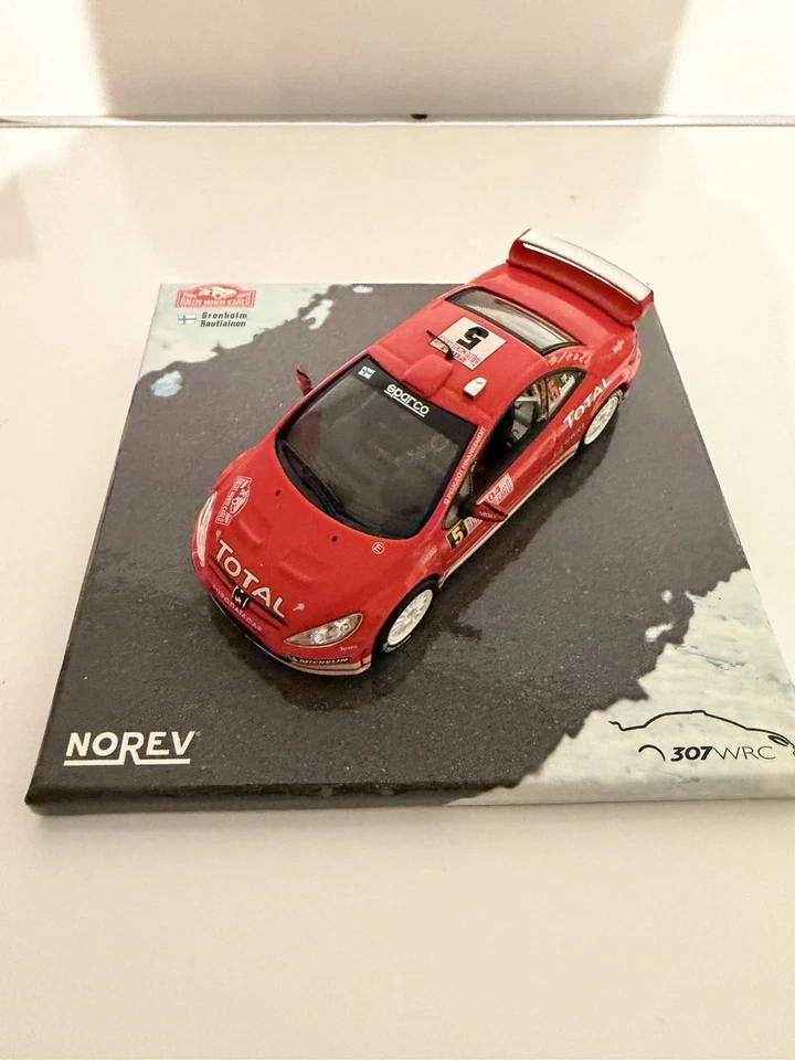 Norev Peugeot Sport307 WRC OVP Sondermodell Limitiert Rallye Monte Carlo 2004 - Bild 3 von 4