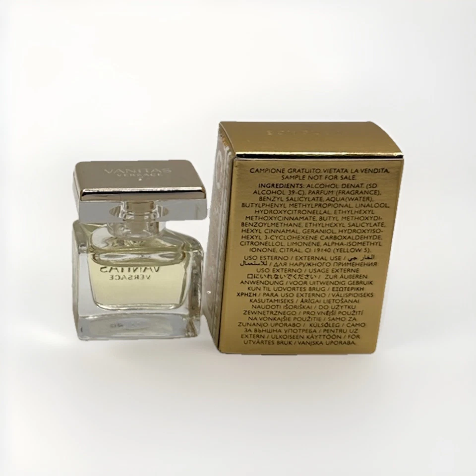 Versace Vanitas Eau De Toilette Splash 4,5 ml MINI x 2 Foto 2 de 4