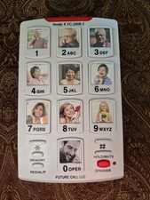Big Button Amplified Speakerphone Photo Frame Picturephone with Speed Dial