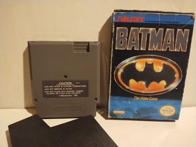 Batman Nintendo NES Game and Box Tested