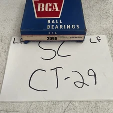 BCA Ball Bearing, 2065