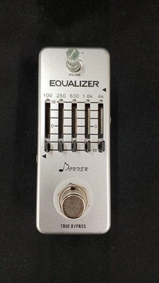 DONNER Mini Equalizer Gitarrenpedal - Kompakte EQ Tone Shaping Effekt Stompbox