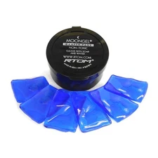 RTOM Moongel Drum Damper Pads - Blue (6-pack)