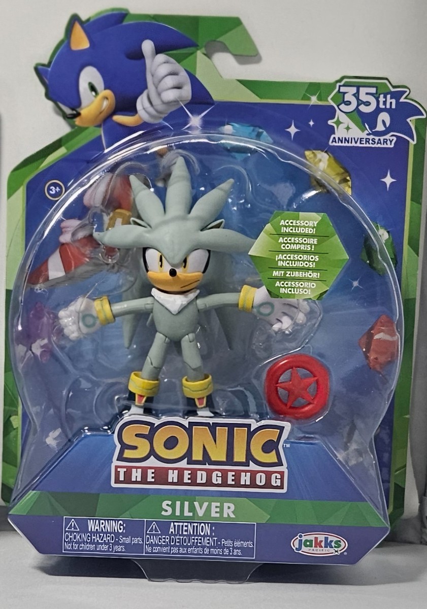 Sonic The Hedgehog 35th Anniversary 4” Action Figures Brand New
