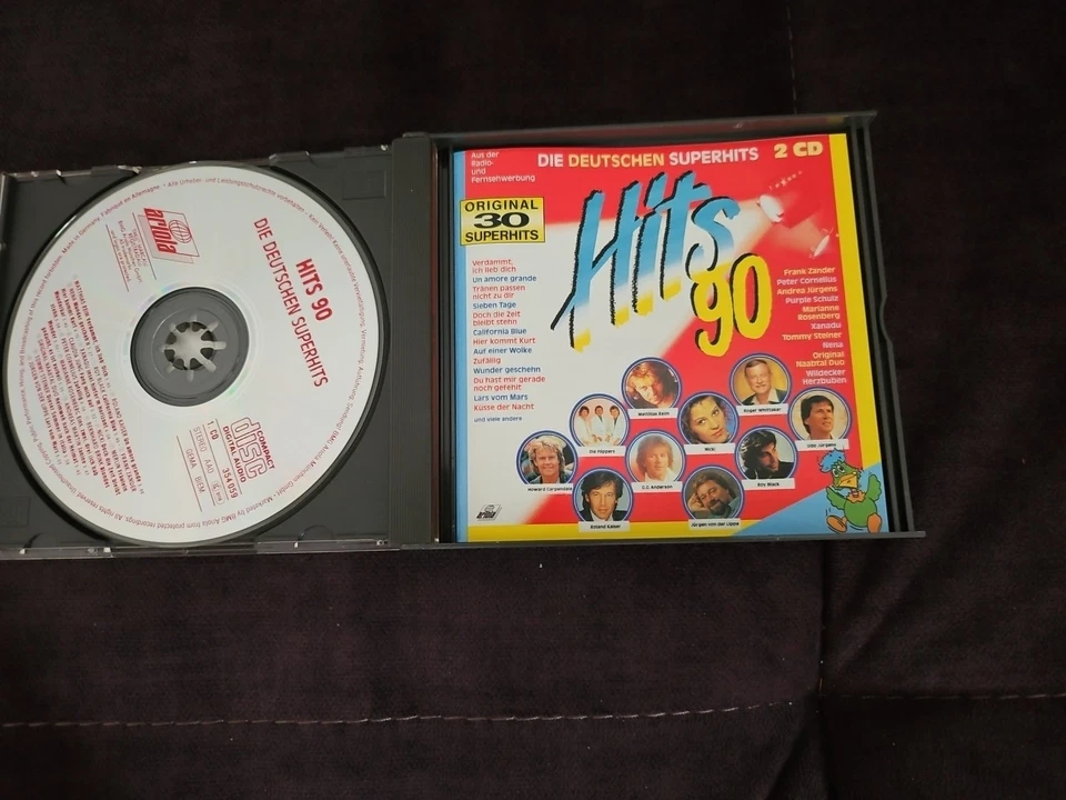 Musik-Doppel Cd Die Deutschen Superhits 90 / Original / Gebraucht - Bild 2 von 3