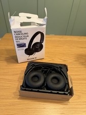 NEW Sony MDR-ZX110NC Noise Cancelling Headphones Black MDRZX110NC Factory Sealed