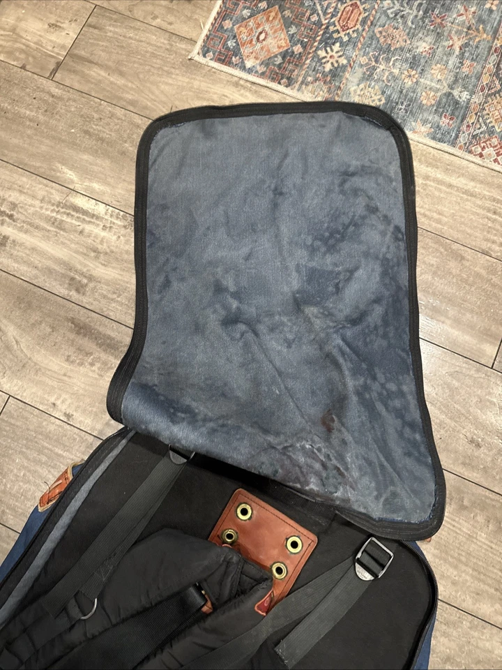 Mochila de viaje convertible Eagle Creek vintage azul 20x15 Foto 4 de 4