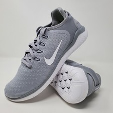 Nike Free RN 2018 Running Shoes Wolf Grey Men's Size 8 942836-003