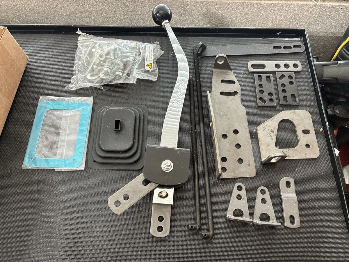 Hurst 5010002 Indy Universal 3 Speed Manual Floor Shifter Kit Chrome Stick