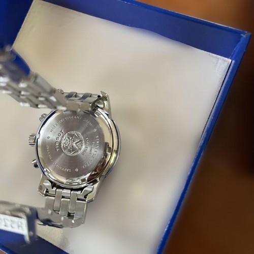 Tissot PRS200 Chronograph Watch Silver x Blue Men's watches Used From Japan - Picture 14 of 24