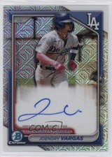2024 Bowman Chrome Mega Box Prospect Mojo Joendry Vargas #BMA-JV Auto 0nr3