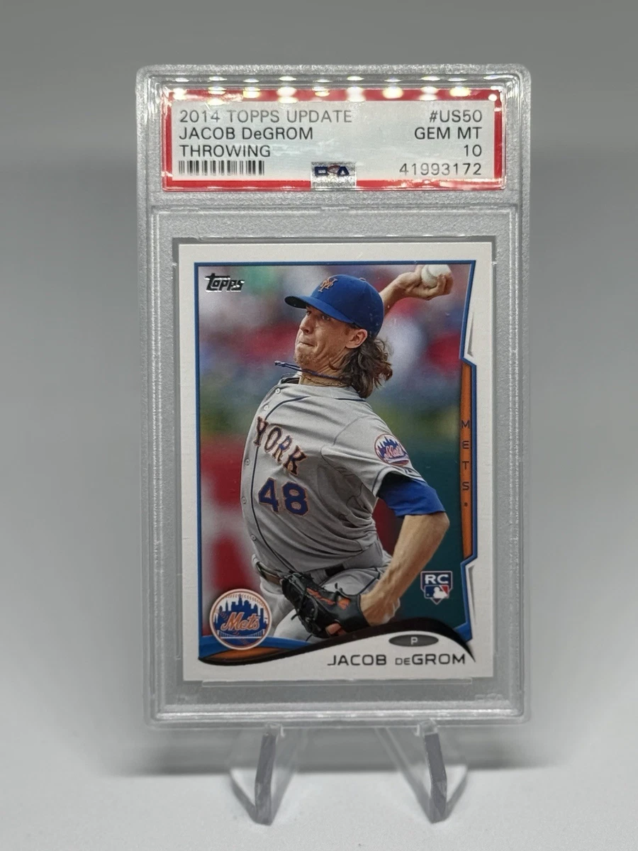 Jacob deGrom Professional Sports Authenticator (PSA) Baseball