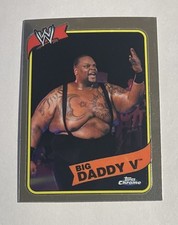 Big Daddy V 2008 Topps Chrome Heritage III WWE #43 WWE