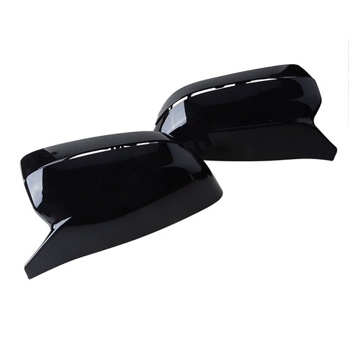Gloss Black Side Mirror Cover Caps For BMW G20 G21 G22 G30 G31 G11 G14 G15 2PCS - Picture 6 of 18