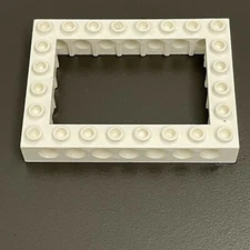 Lego 32532 Technic Brick White Replacement Add-on Part Piece
