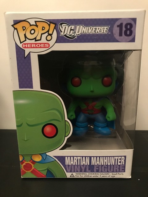 MARTIAN MANHUNTER 18 funko pop | eBay
