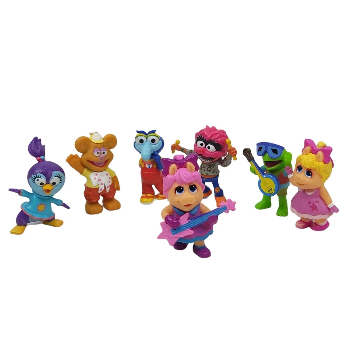 Disney Junior Sesame Street Muppet Babies Mini Figures Toys Cake Toppers  Bundle