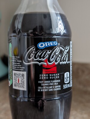Coca-Cola  Zero Sugar OREO Limited Edition Creations  plastic Bottle  CANADA