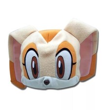 Sonic the Hedgehog Cream Face Fleece Hat New