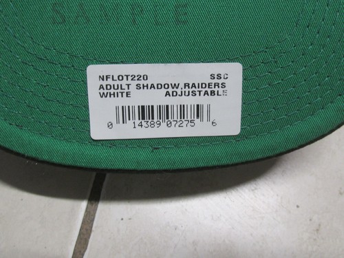 Oakland Raiders Sports Specialties Shadow Snapback Vintage Hat New With Tags - Picture 7 of 11