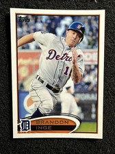 BRANDON INGE #377 2012 Topps Baseball QTY Detroit Tigers