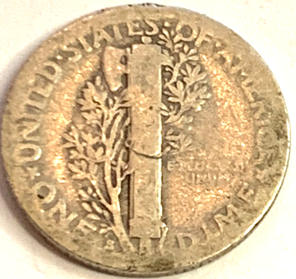 Rare 1928 Mercury Dime – San Francisco Mint, Only 7.4 Million