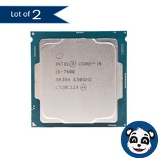 Lot of 2 Intel Core I5-7600  3.50GHz / SR334, CPU Processor    A  
